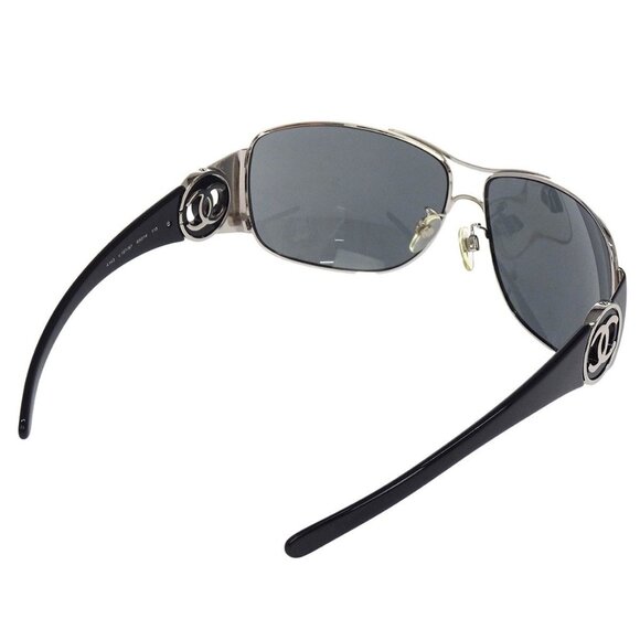Chanel Sunglasses Eyewear Black Small Good - Picture 3 of 8